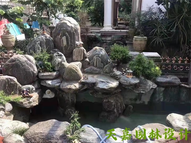岱岳现代别墅庭院景观设计